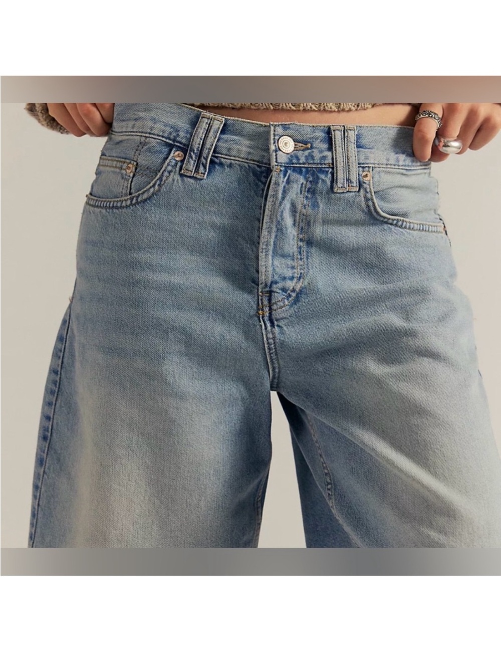 Free People We The Free Montana Shorts. NWT. Cowgirl blues